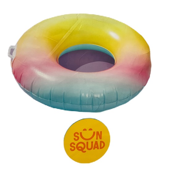 Sun Squad-Inflatable Swim Tube With Handles - Picture 4 of 7